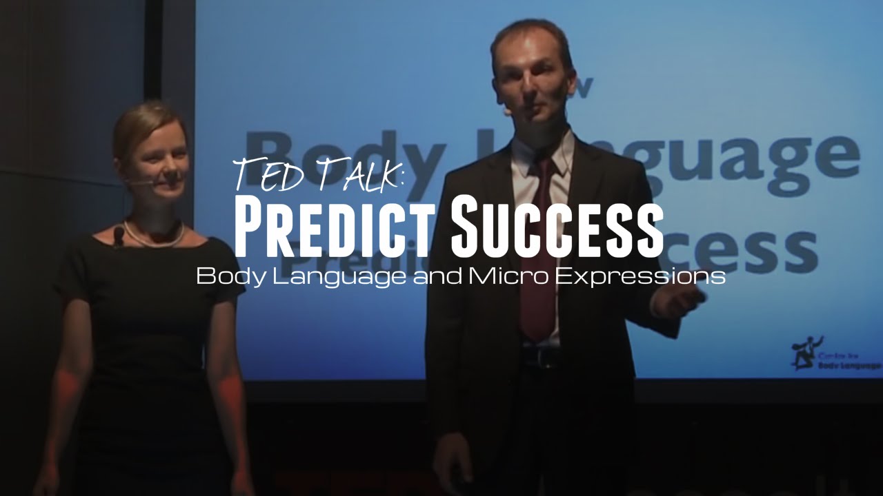 TED Talk: How Body Language and Micro Expressions Predict Success – Patryk & Kasia Wezowski