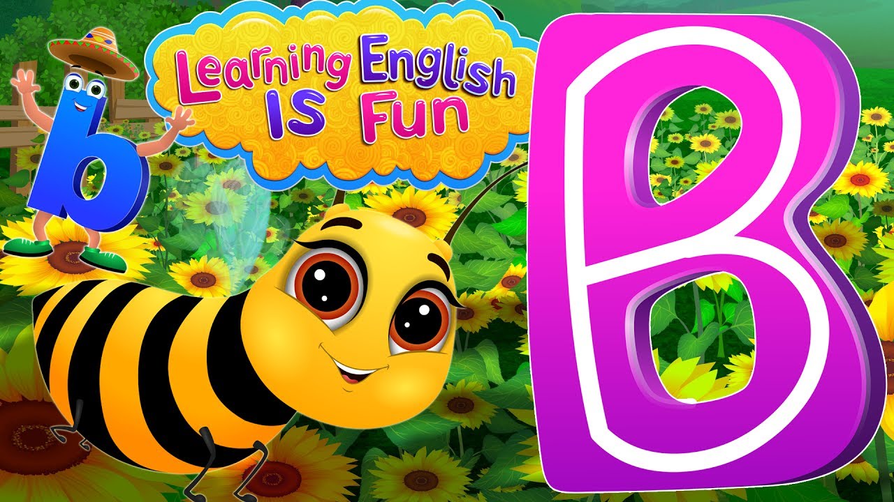 Learning English Is Fun™ | Alphabet “B” | ChuChu TV Preschool English Language Learning For Children
