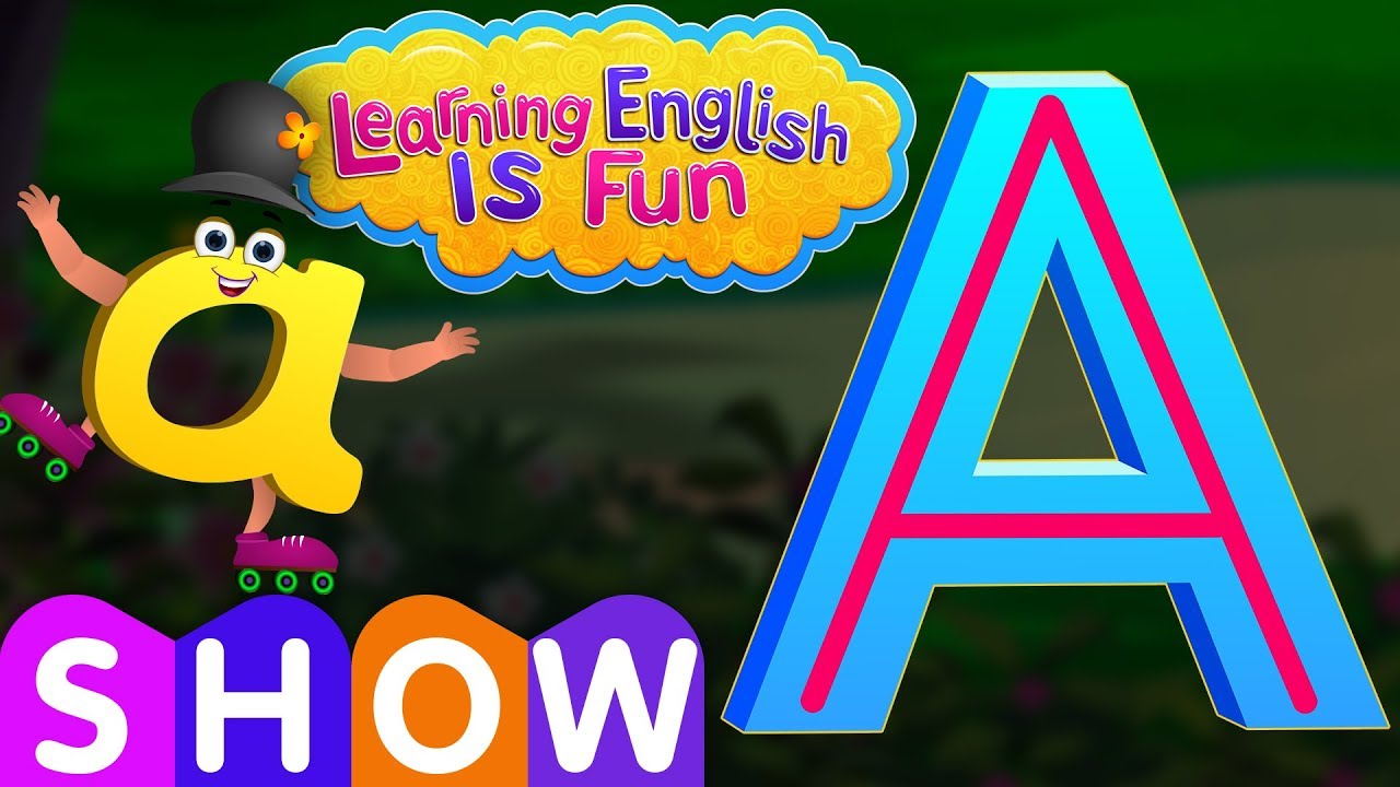 Learning English Is Fun™ | Alphabet “A” | ChuChu TV Phonics & Words Learning For Preschool Children