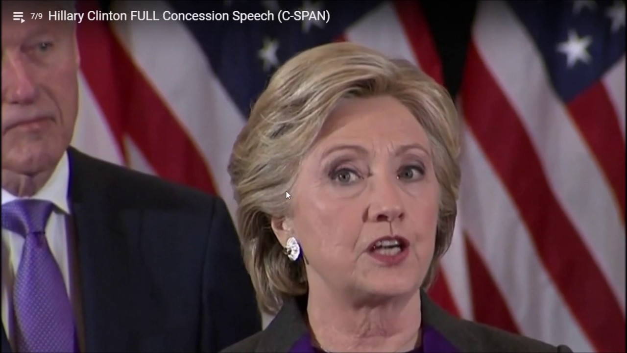 Body Language:  Clinton’s after Election Fight
