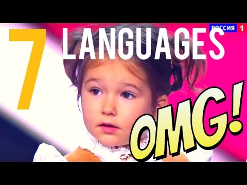 Cute 4 Years old Speaks 7 Languages  (Bella Devyatkina)
