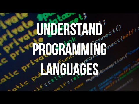 Understand Programming Languages