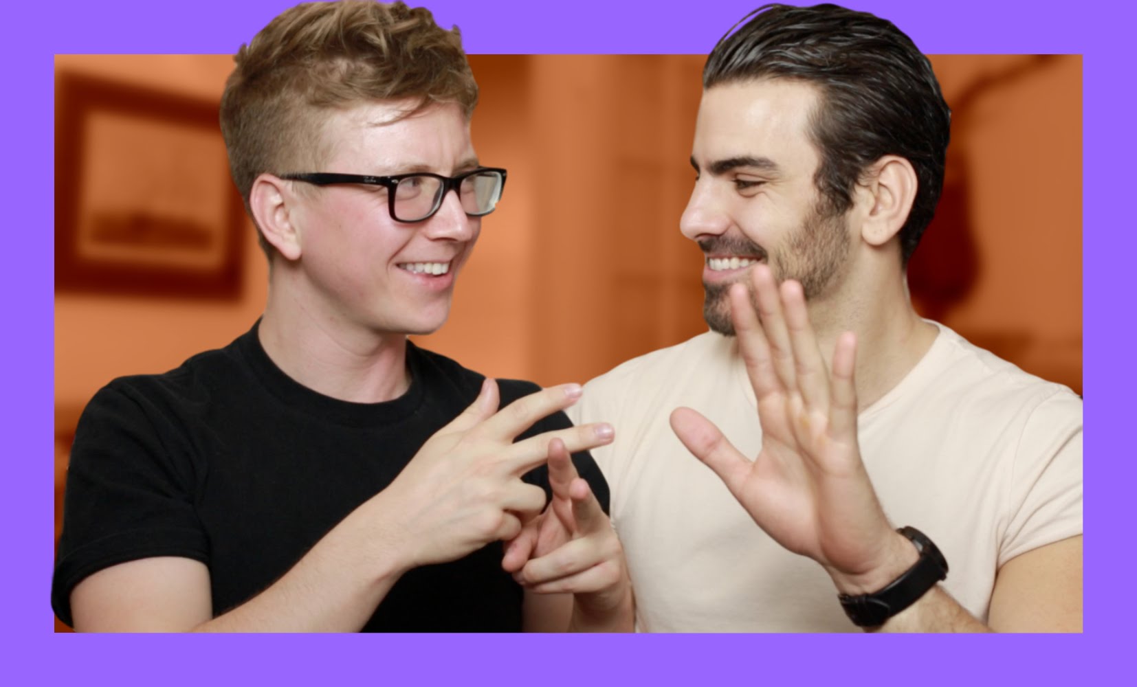 Flirting in Sign Language (ft. Nyle DiMarco) | Tyler Oakley