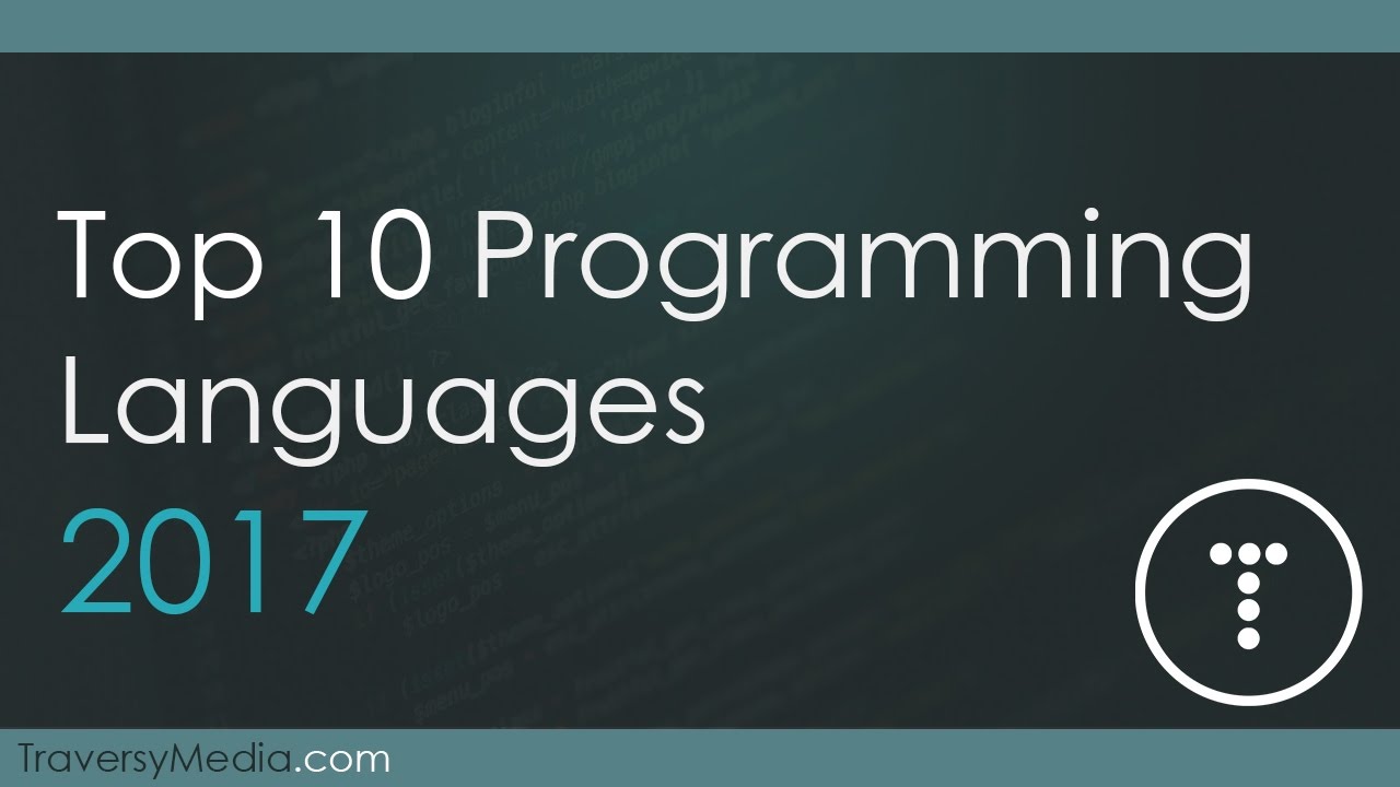 Top 10 Programming Languages 2017