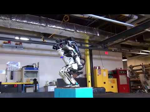 Boston Dynamics AI robot terminator 2017 Artificial Intelligence Obstacle Course Back flip robots