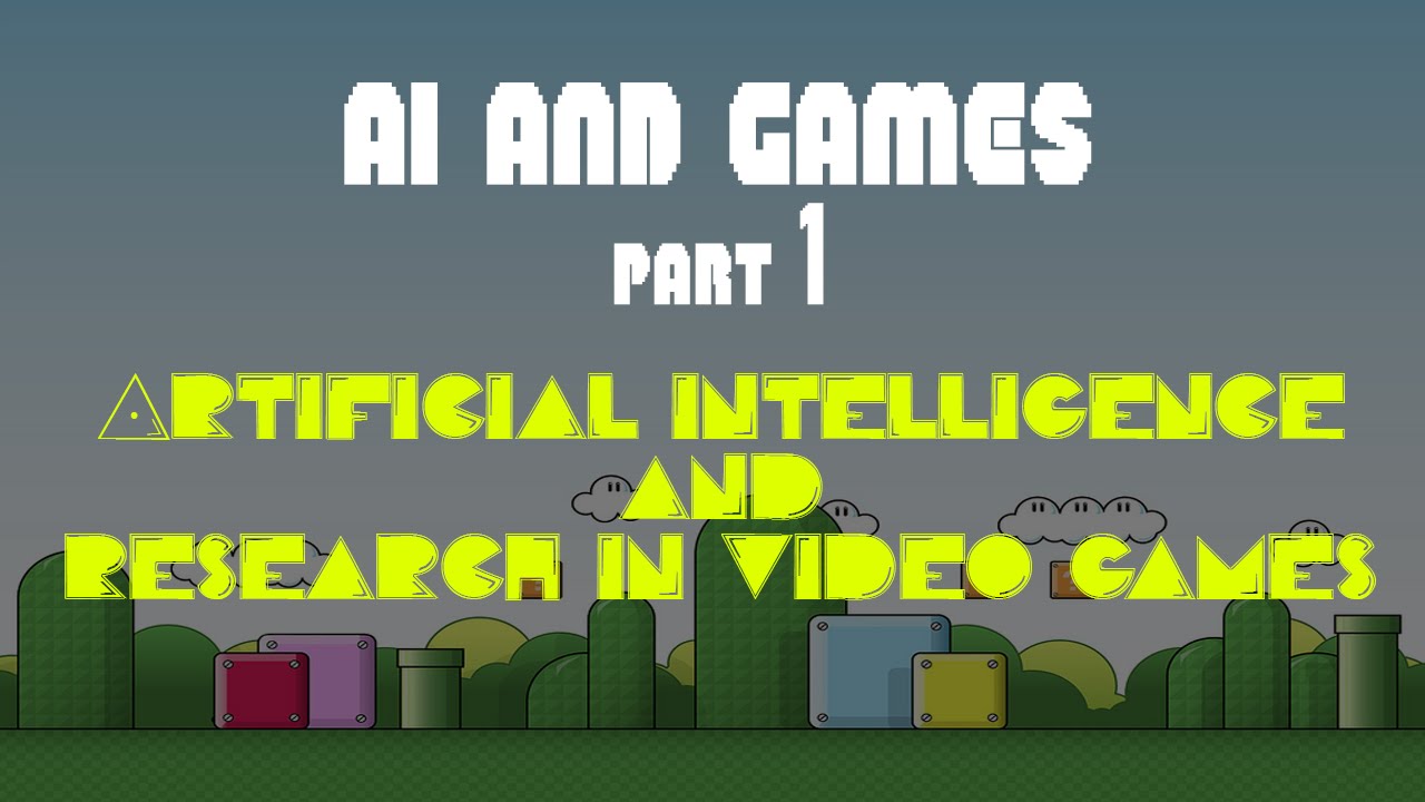 Artificial Intelligence Research in Games [AI & Games Lecture #1]