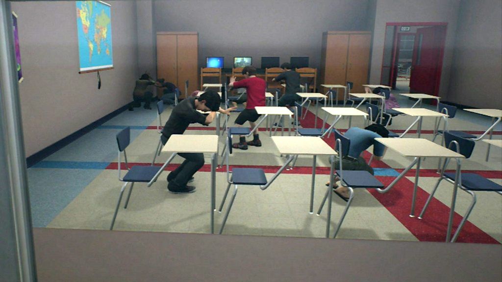 Simulator trains teachers to deal with mass shootings