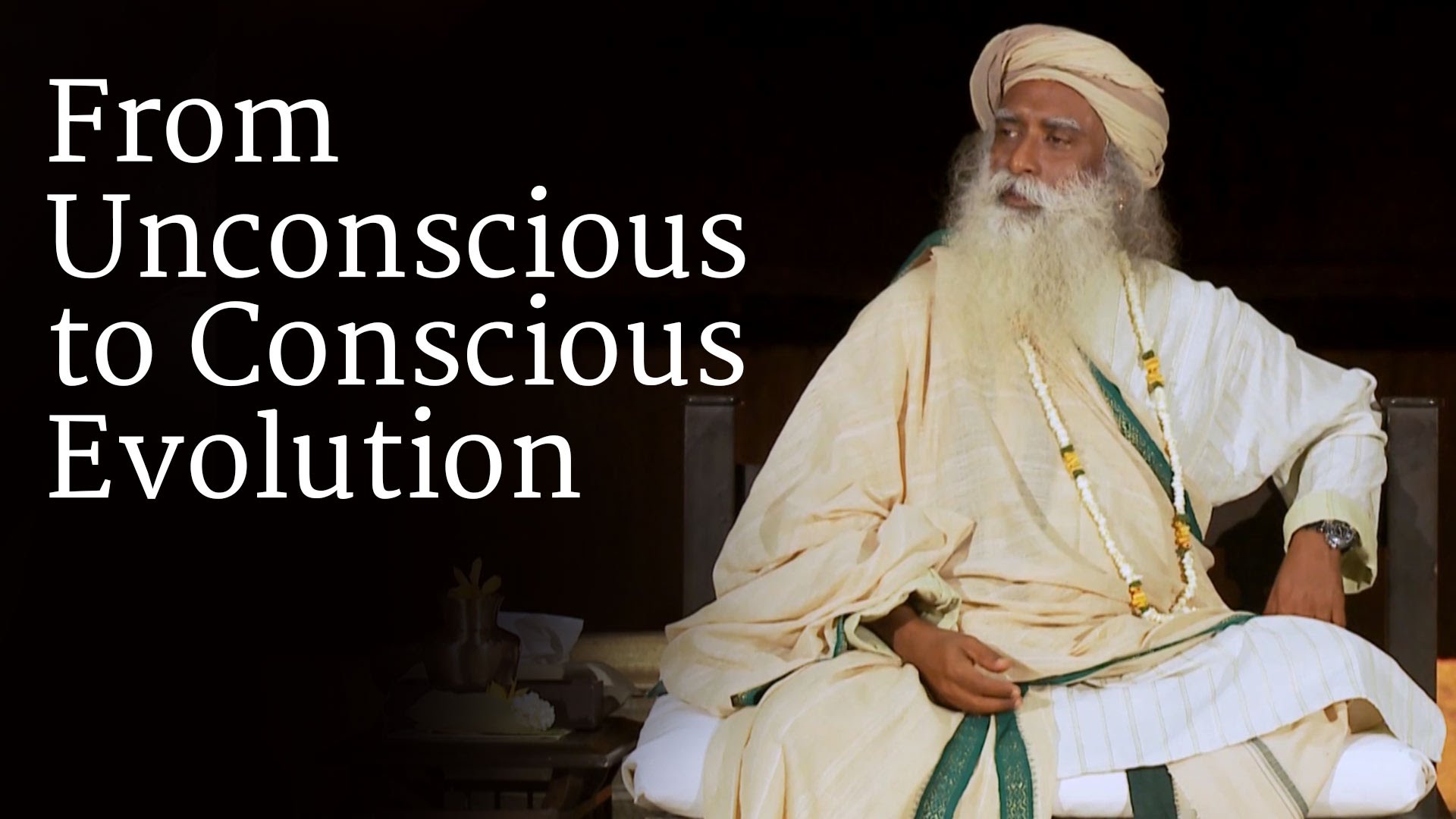 From Unconscious to Conscious Evolution