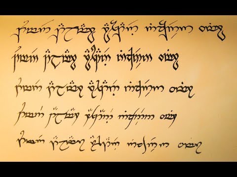 Quenya- Tolkien’s Languages