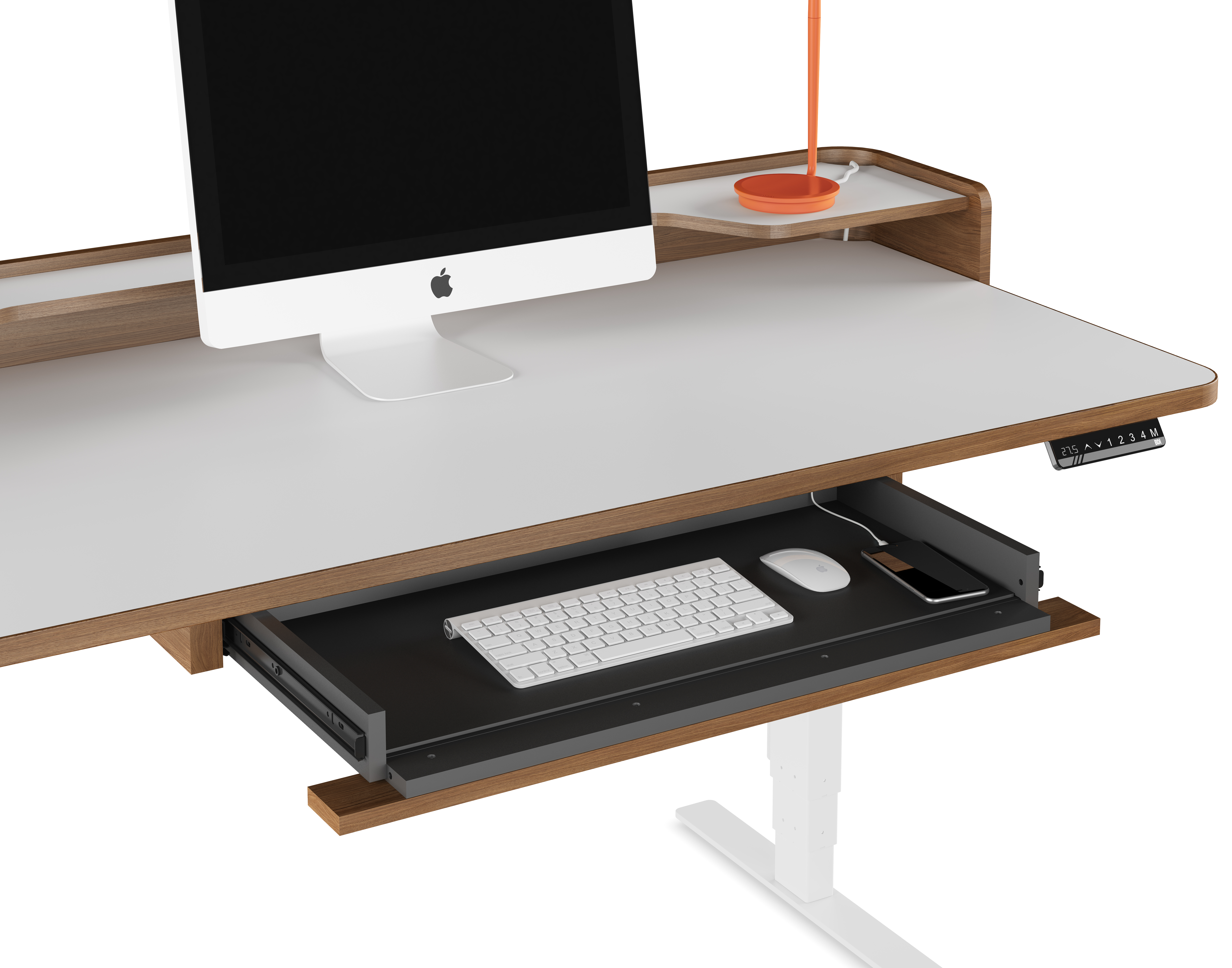 The Kronos Lift standing desk brings a little class to getting off your chair
