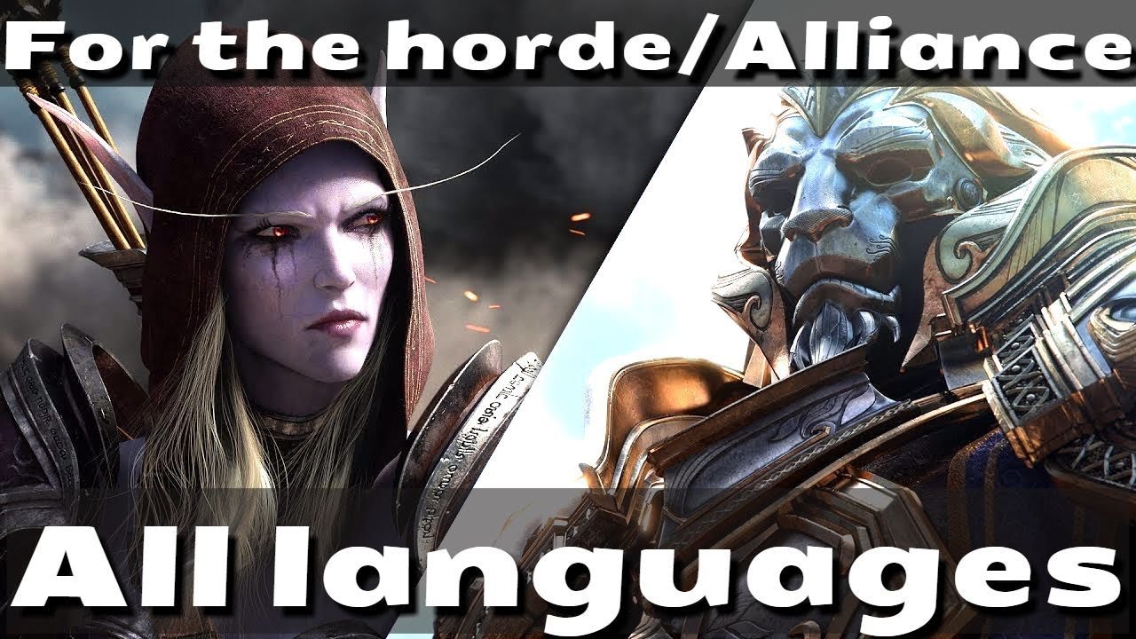 World of Warcraft: Battle for Azeroth Cinematic Trailer In all languages