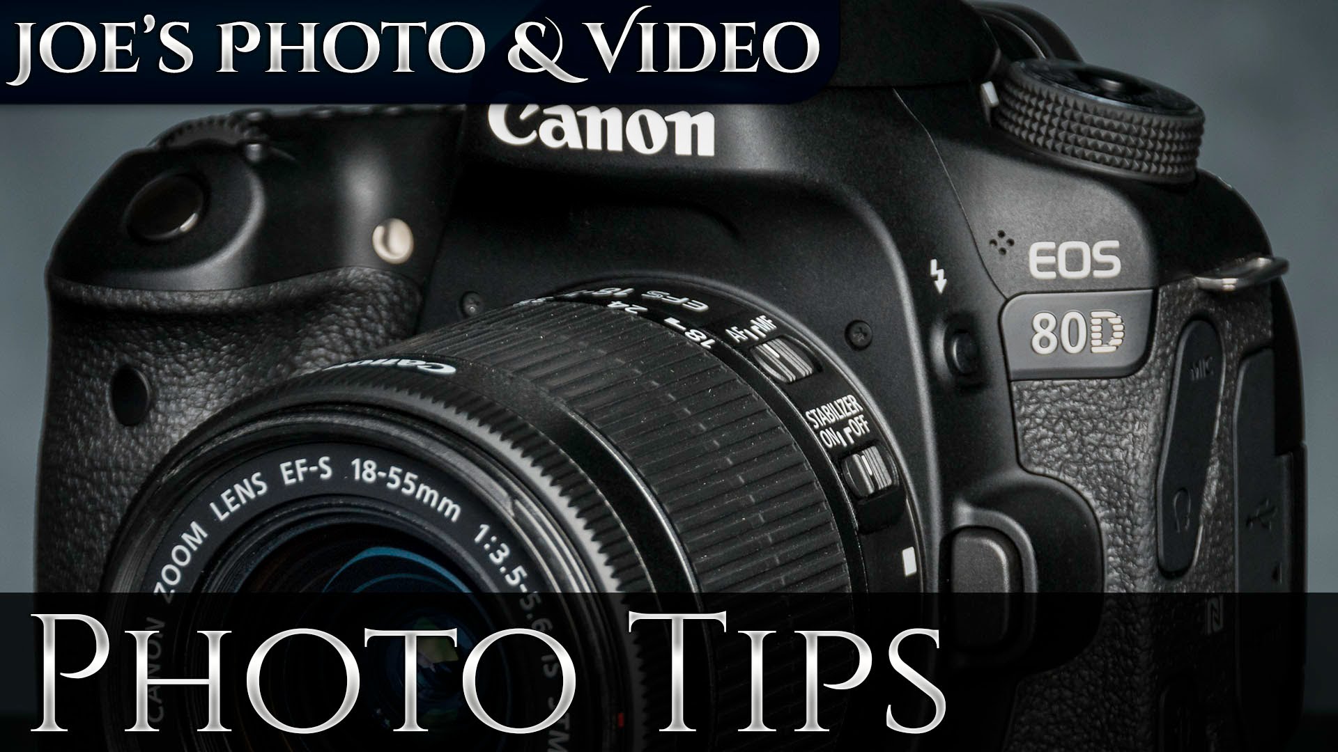 Canon EOS 80D: How To Set Your Language, Date & Time – Photography Tips