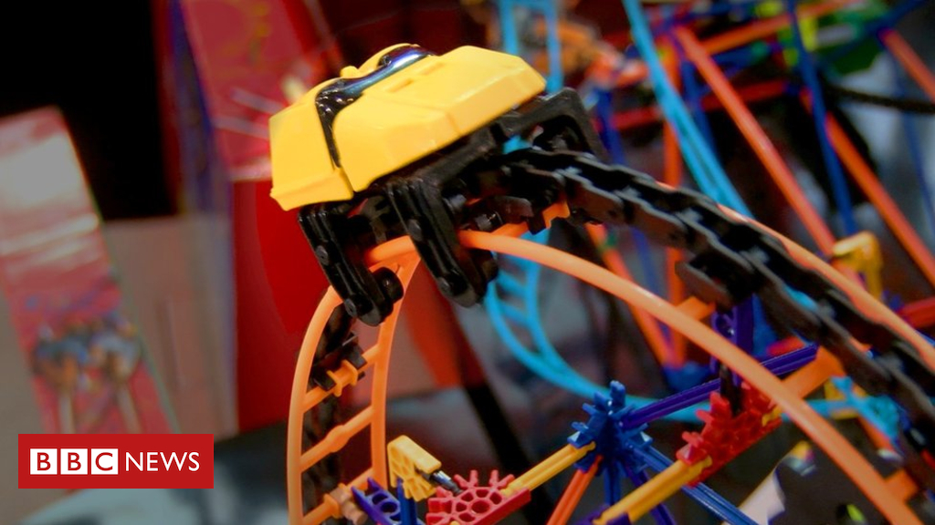 K'Nex builds toys rollercoaster you can ride in VR