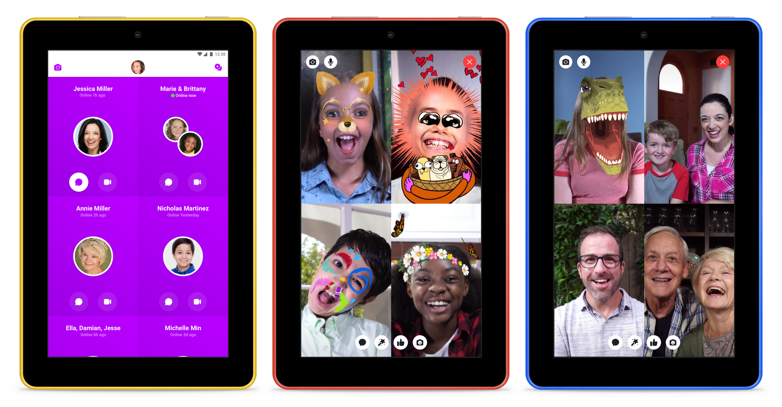 Facebook brings Messenger Kids to Fire tablets