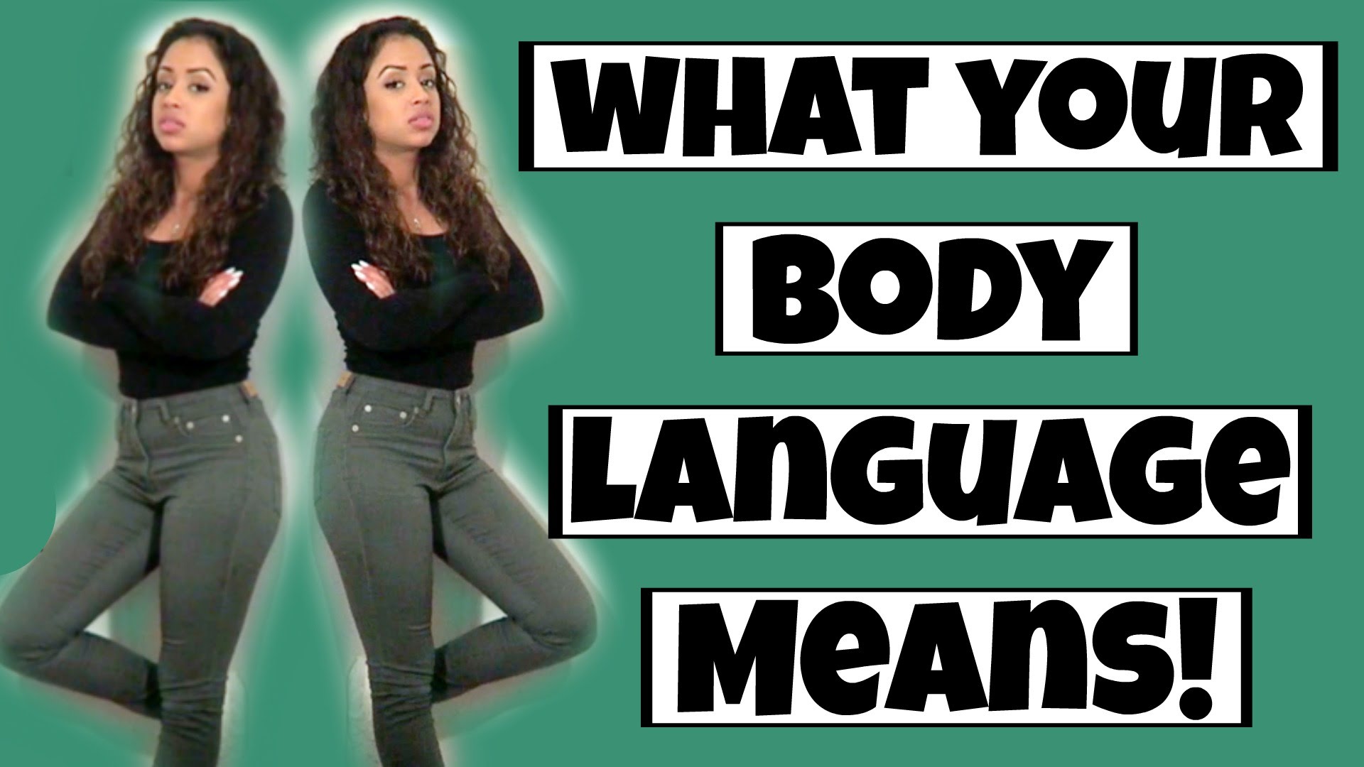 WHAT YOUR BODY LANGUAGE MEANS!! | Lizzza