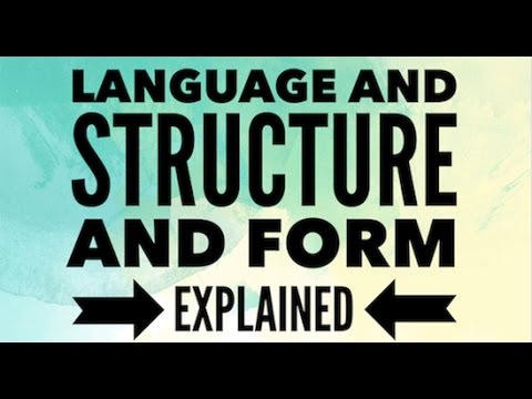 Language, Structure & Form Explained (part 1: Shakespeare)