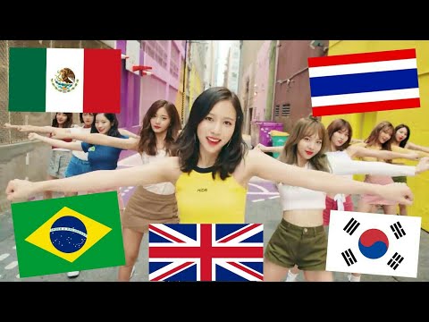 TWICE – LIKEY IN 5 LANGUAGES