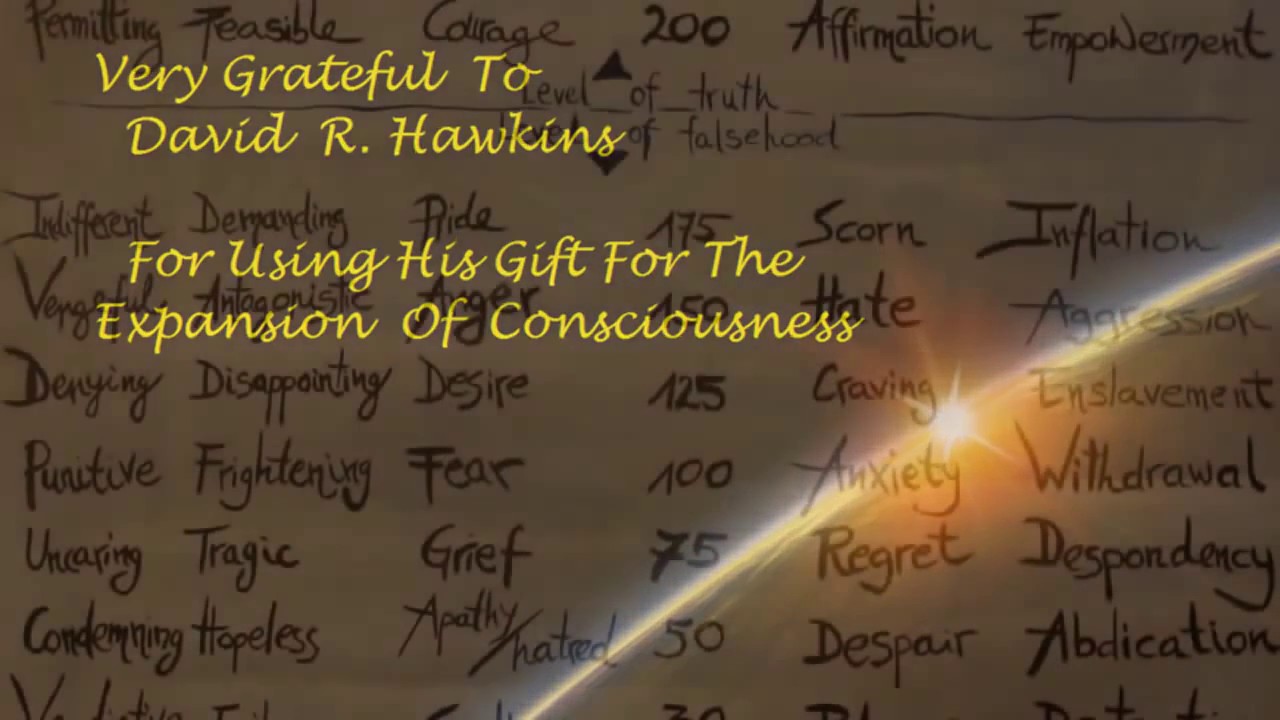 David Hawkins explains the Scale of Consciousness