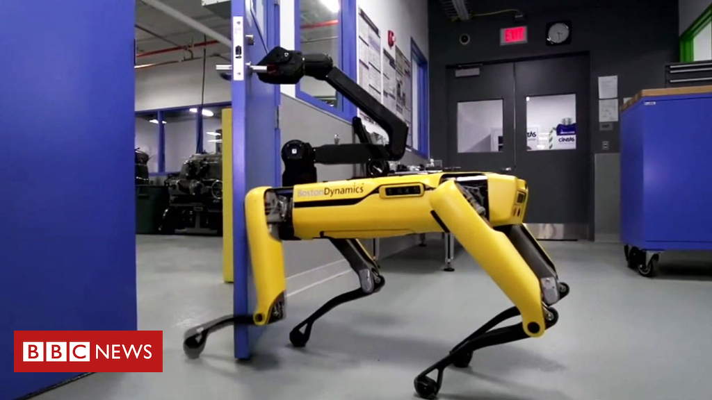 Boston Dynamics' latest SpotMini robot opens doors