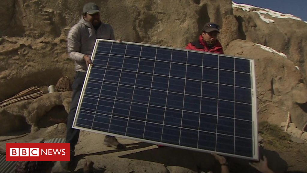 Bringing solar power to a remote community in the Himalayas