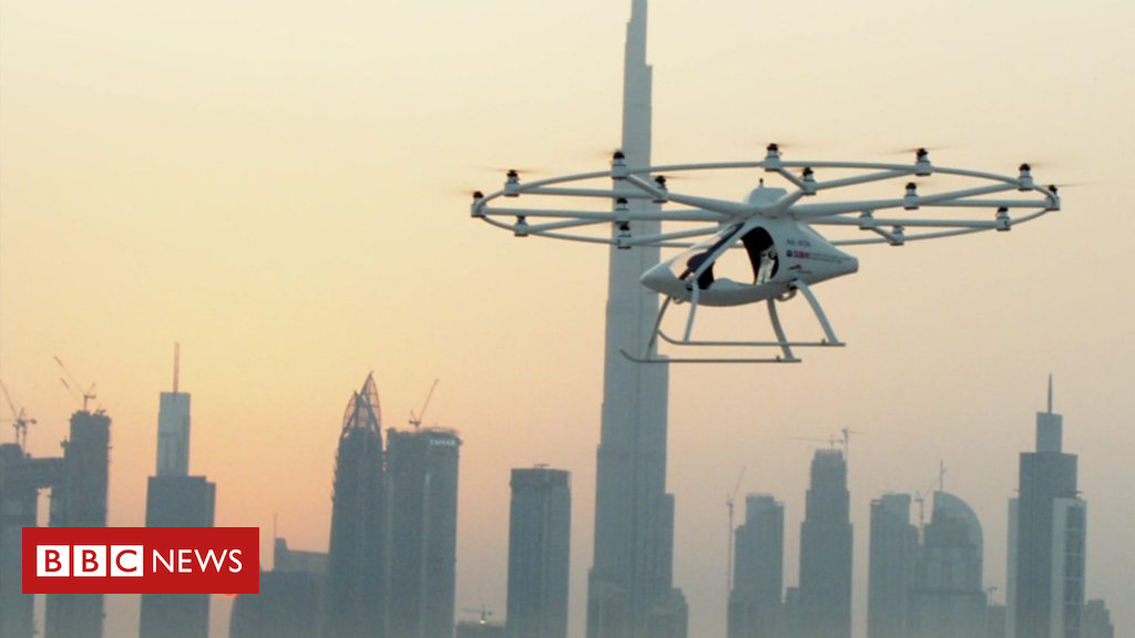 Pilotless sky taxis: The way to beat the rush hour?