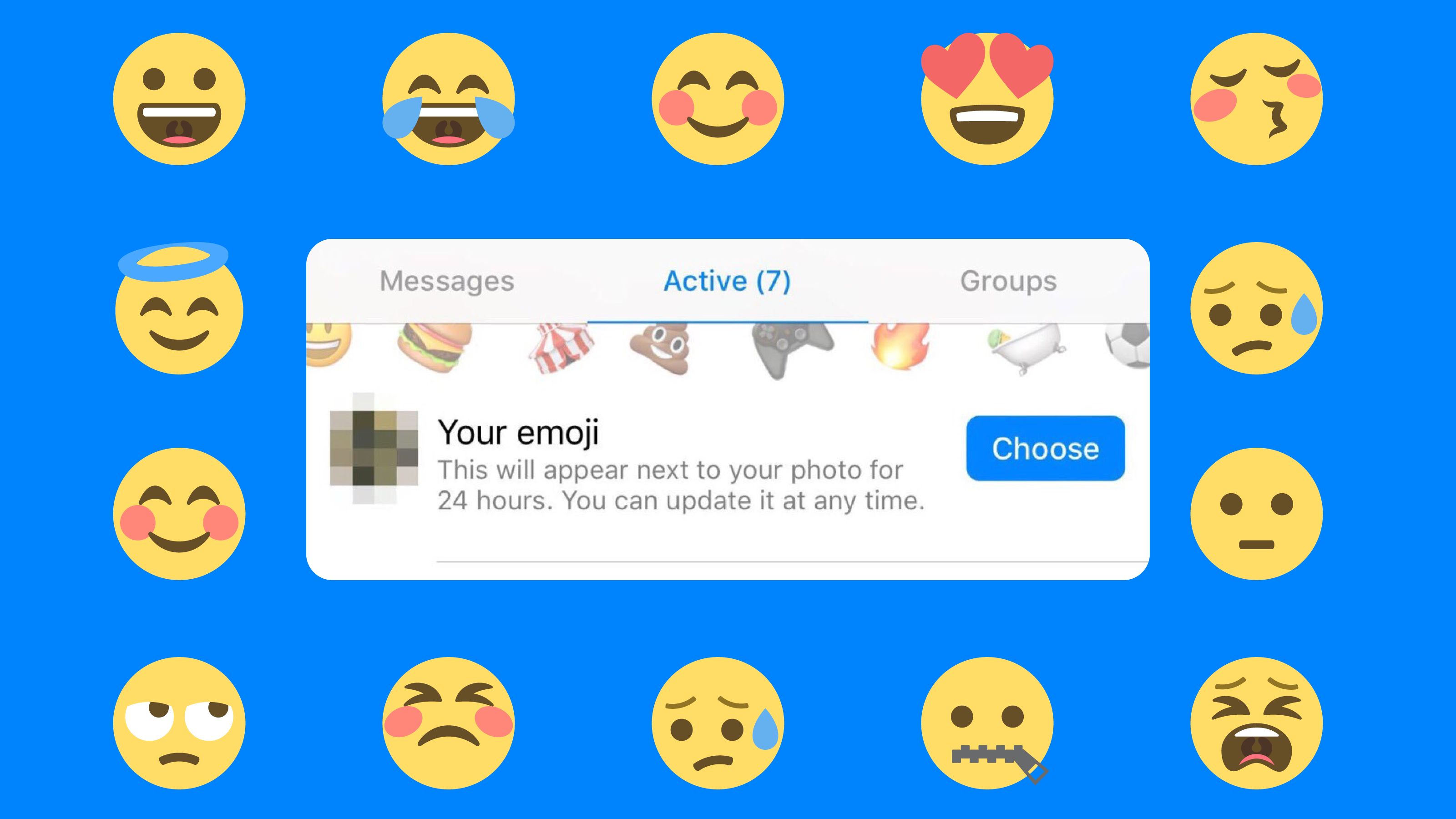 Facebook Messenger’s ‘Your Emoji’ status tells friends what’s up