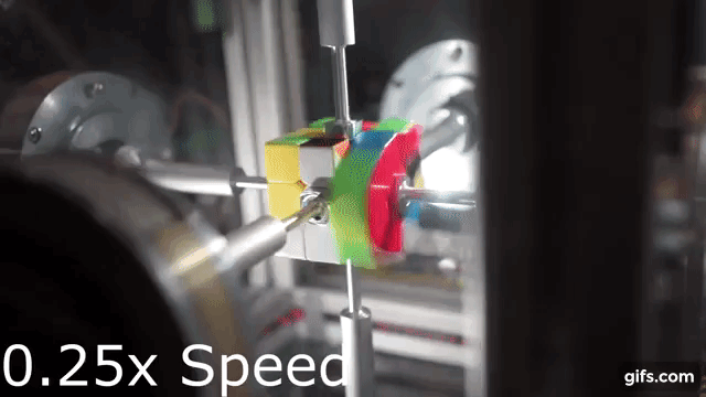 This robot can solve a Rubik’s Cube in .38 seconds