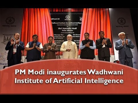 PM Modi inaugurates Wadhwani Institute of Artificial Intelligence