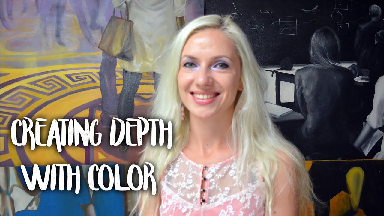 Creating depth with color – Art theory by Oana Unciuleanu