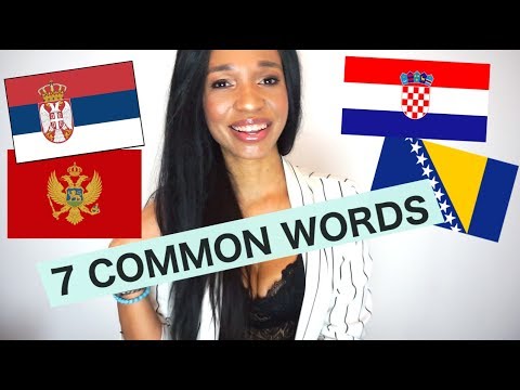 How to Sound Serbian or Croatian Fast — with 7 words! | Language Croatia Serbia