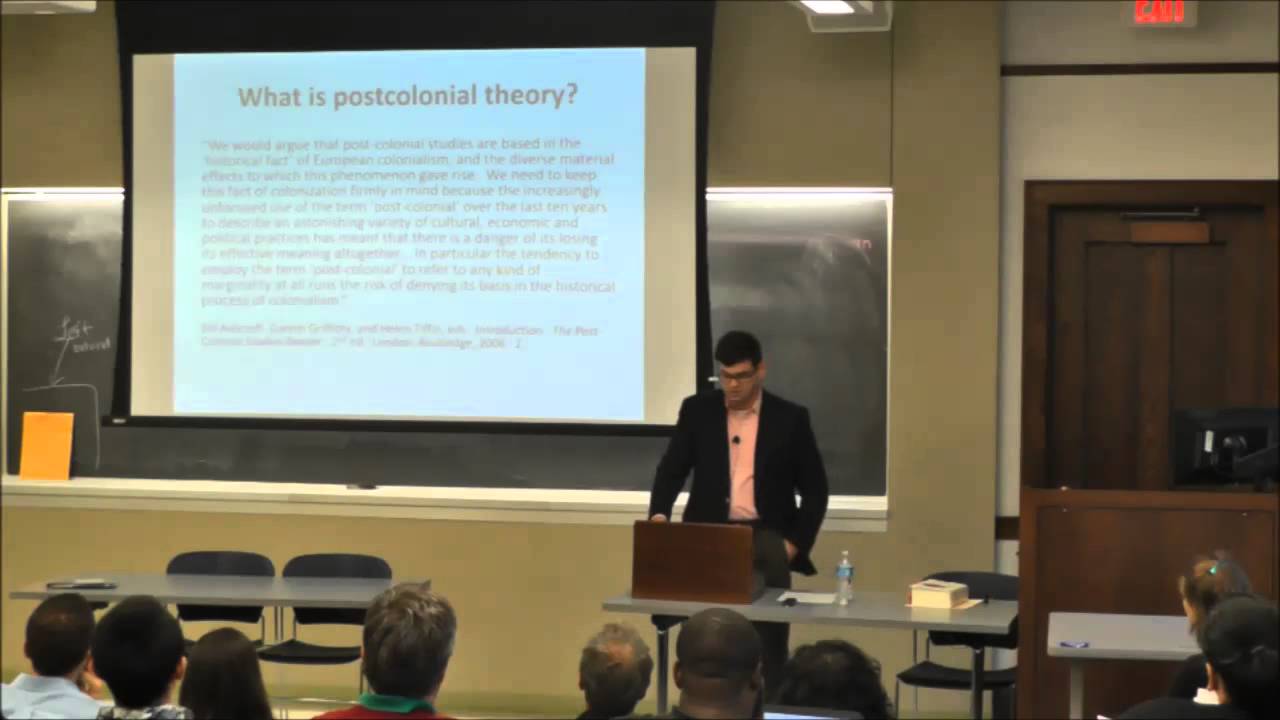 Modern Critical Theory Lecture Series – Eric Calderwood on Postcolonial Theory