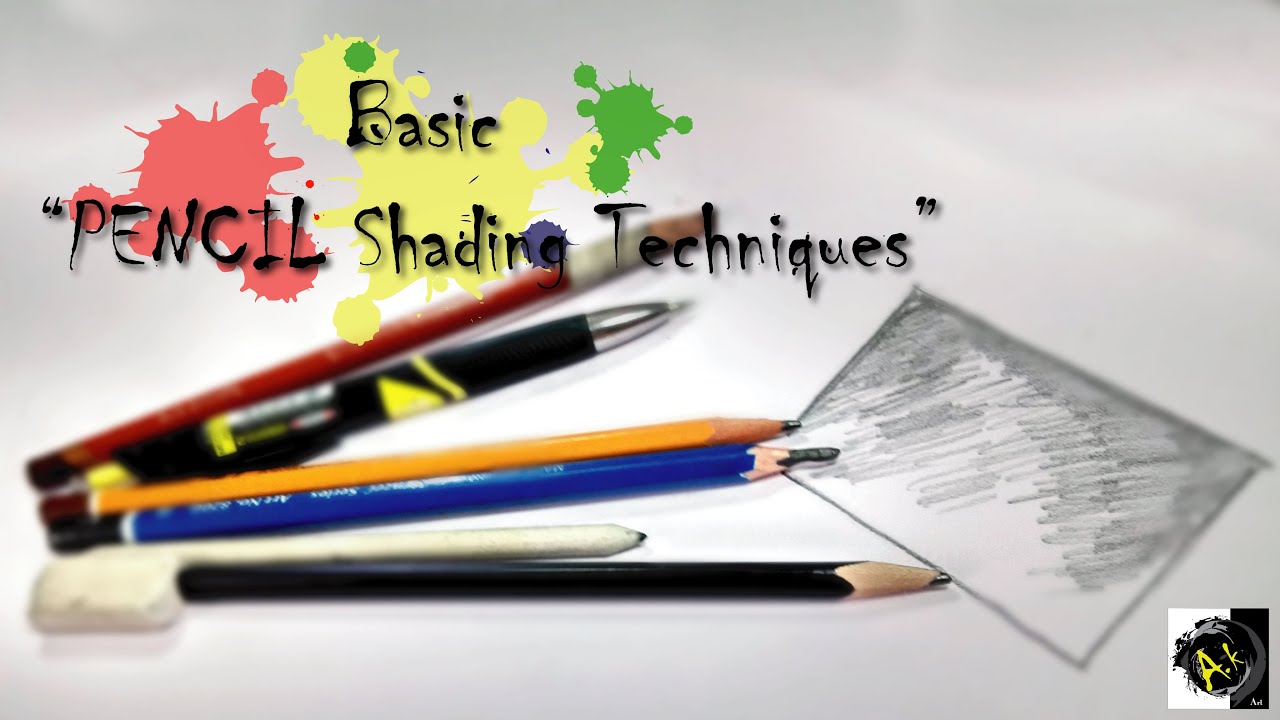 Basic “PENCIL Shading Techniques”..fundamentals of visual arts#ep2