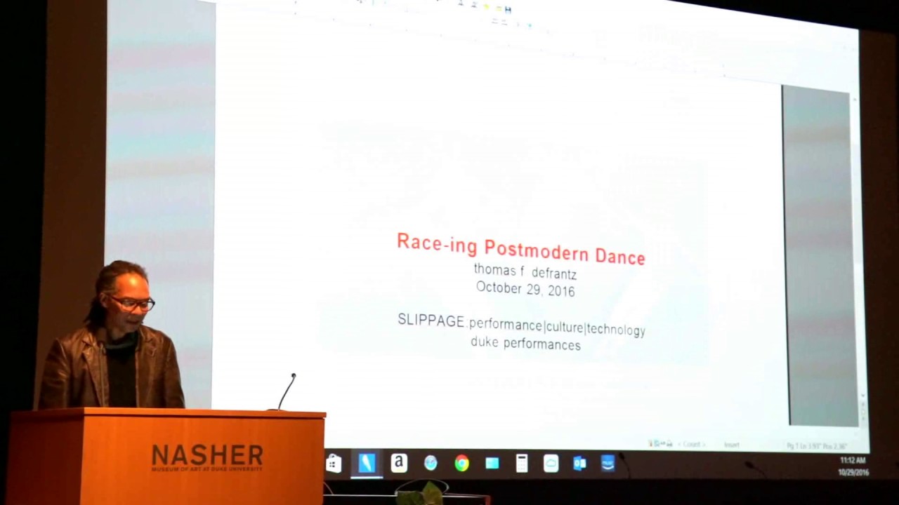 Thomas F. DeFrantz on Trisha Brown and Race and Postmodern Dance
