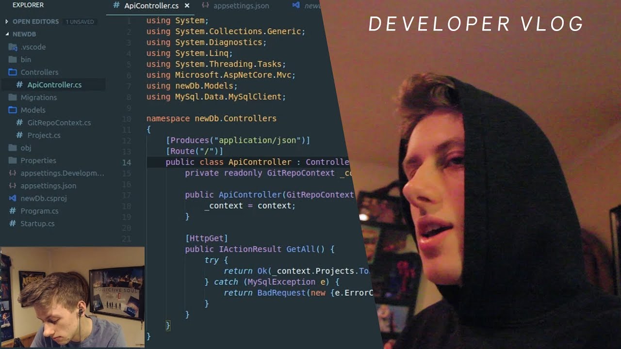 Learning a new Programming Language | Developer Vlog (Backend Microservices)