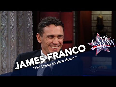 Stephen Stages An Art Intervention For James Franco