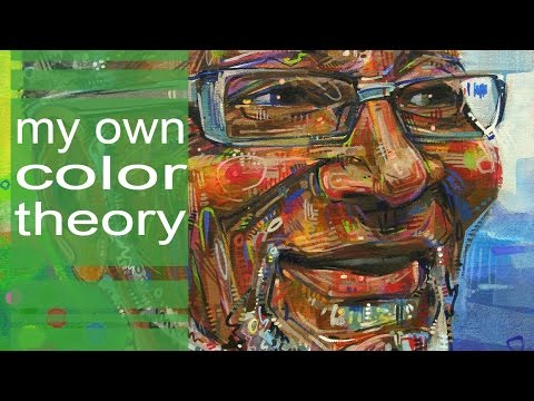 Art vlog: My own color theory