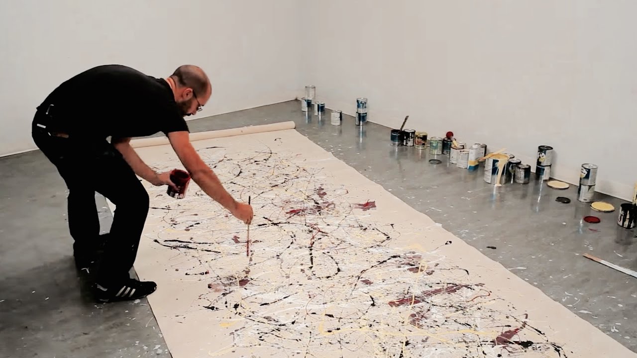 How to paint like Jackson Pollock – One: Number 31, 1950 (1950) | IN THE STUDIO