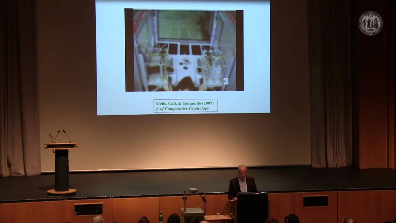AMP 2014 // Prof. Dr. Michael Tomasello: Do Chimpanzees have a Theory of Mind?