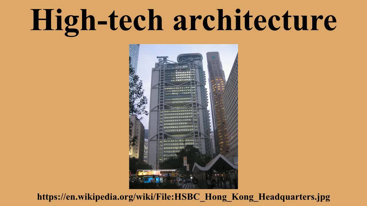High-tech architecture