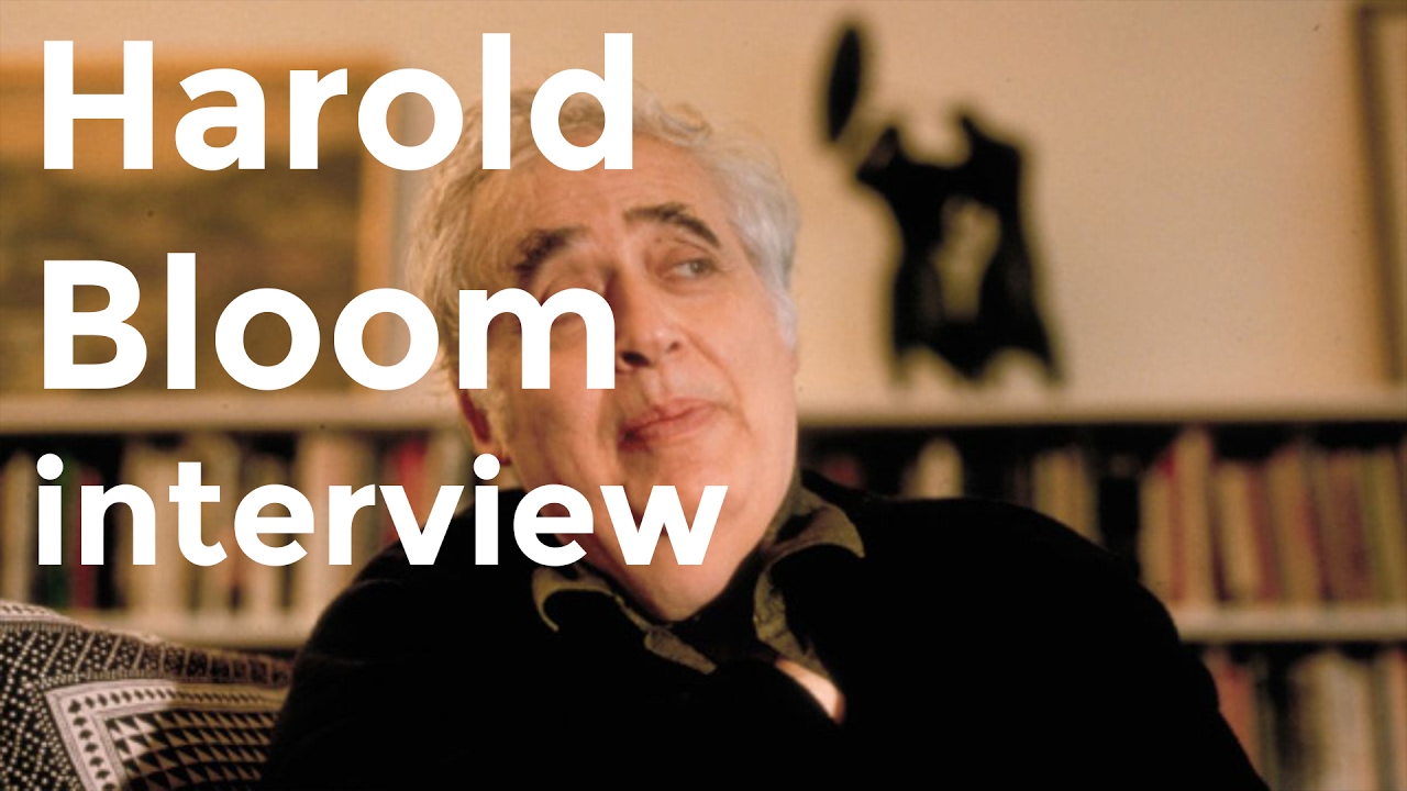 Harold Bloom interview on “The Western Canon” (1994)