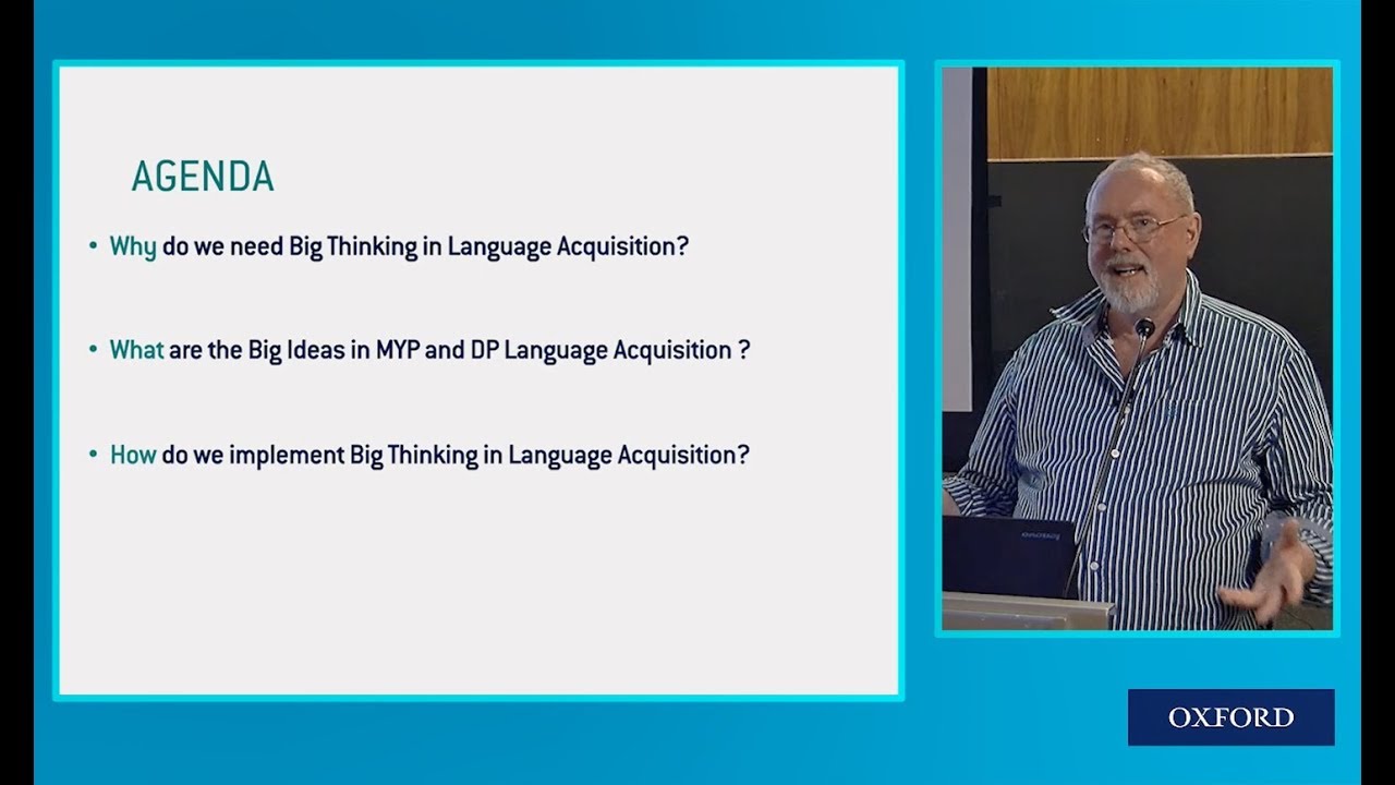 Big Thinking: Applying concept-based learning to DP and MYP language acquisition