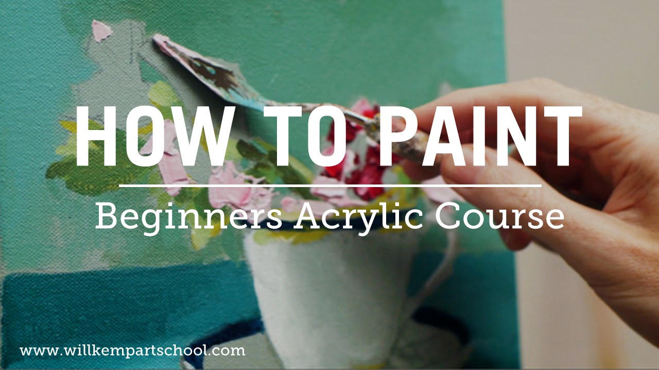 Beginners Acrylic Painting Course (New)