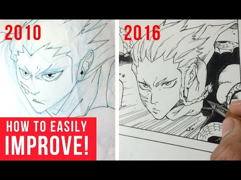 How To Improve Your Drawing Skills: My Art Before And After