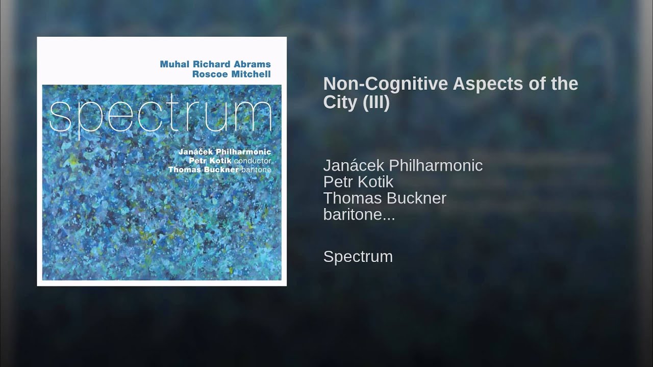 Non-Cognitive Aspects of the City (III)