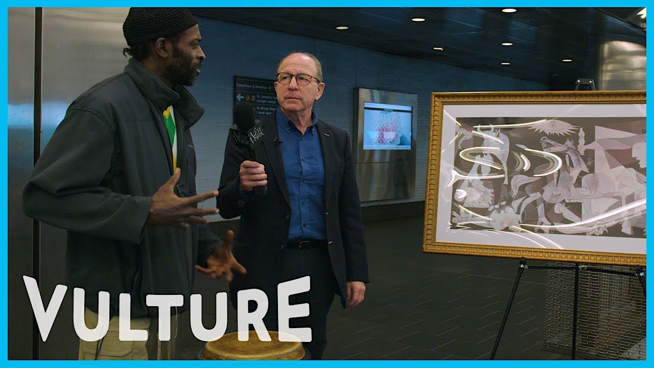 Picasso’s Guernica, Explained to Passersby in a NYC Subway | The Big Picture with Jerry Saltz