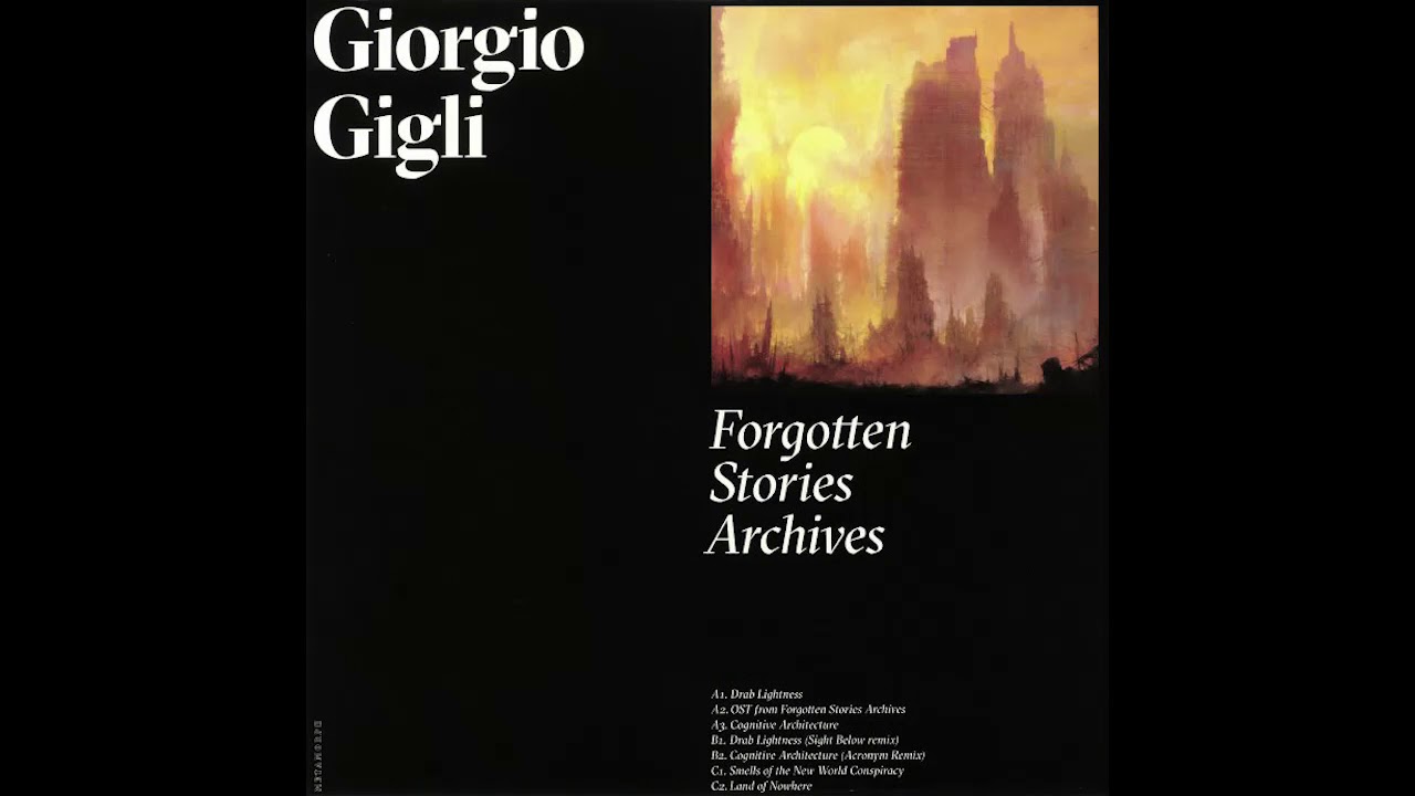 Giorgio Gigli – Cognitive Architecture [MM001]
