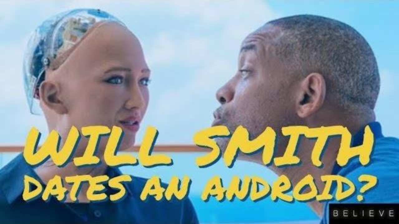 Will Smith "Dates" Sophia, the Artificial Intelligence (AI) Humanoid Robot