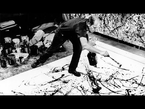 Jackson Pollock – Action painting / Dripping / Abstract expressionism