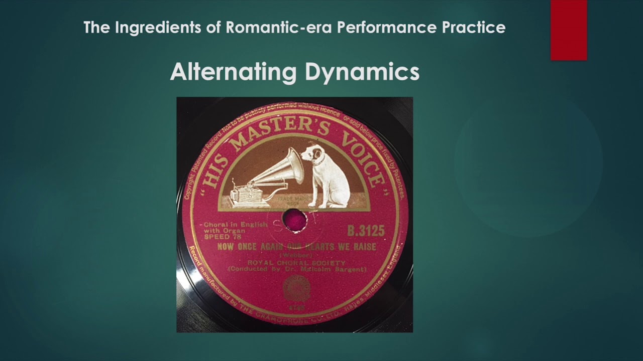 Lost Voices: The Aesthetic and Practices of Romantic-era Choral Performance