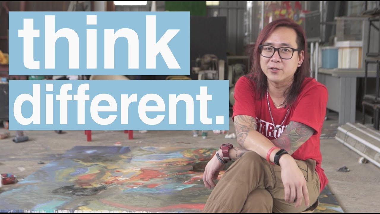 Think Different – Mark Lee Abstract Expressionism Artist